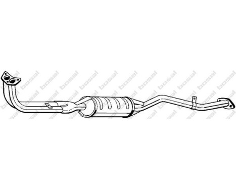 Front Silencer 280-015 Bosal, Image 2