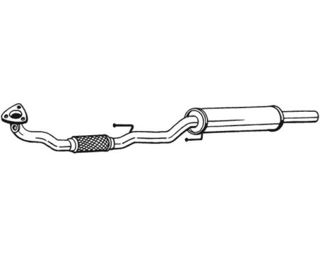 Front Silencer 280-413 Bosal, Image 2