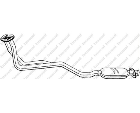 Front Silencer 281-121 Bosal