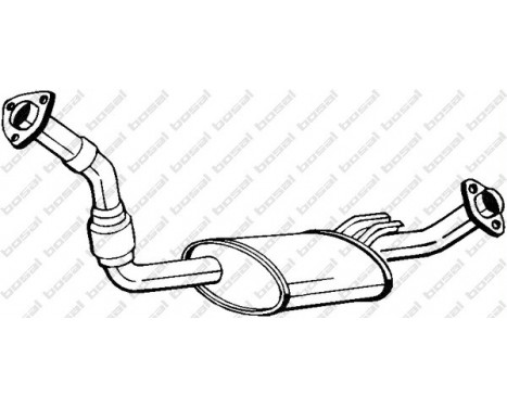 Front Silencer 281-689 Bosal