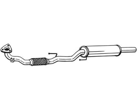 Front Silencer 281-769 Bosal