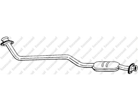 Front Silencer 282-167 Bosal