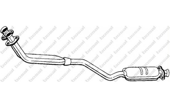 Front Silencer 282-181 Bosal