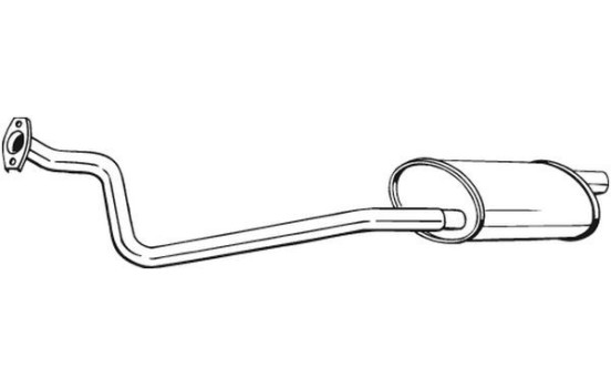 Front Silencer 282-379 Bosal, Image 2
