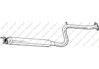 Front Silencer 283-401 Bosal