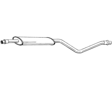 Front Silencer 283-935 Bosal, Image 2