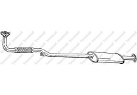 Front Silencer 285-015 Bosal