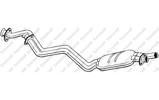 Front Silencer 286-171 Bosal
