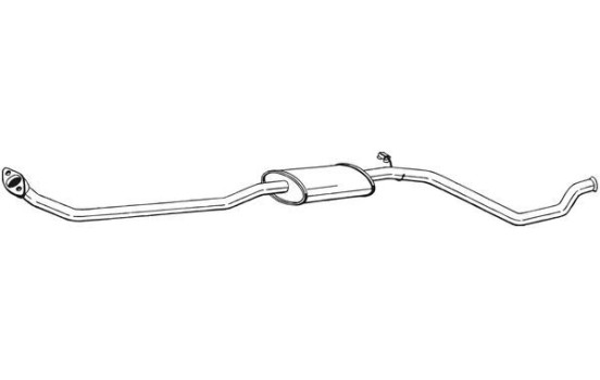 Front Silencer 291-697 Bosal, Image 2