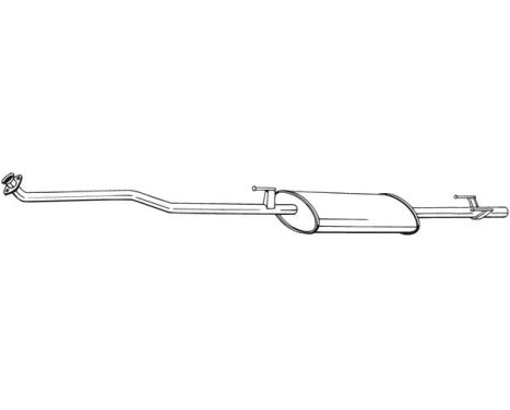 Front Silencer 294-217 Bosal, Image 2