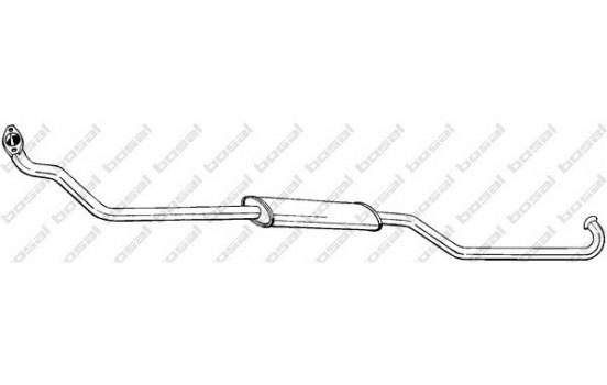 Front Silencer 294-595 Bosal