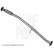 Front Silencer ADS76002 Blue Print, Thumbnail 2