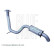 Front Silencer ADT36022 Blue Print, Thumbnail 2