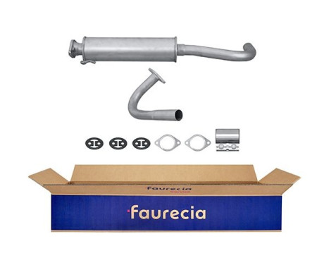 Front silencer - Easy2Fit Kit - Set with mounting parts