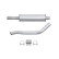 Front silencer - Easy2Fit Kit - Set with mounting parts, Thumbnail 2
