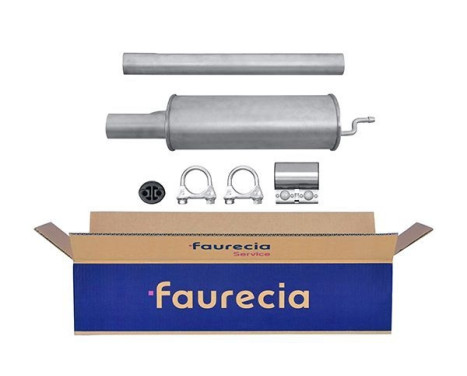 Front silencer - Easy2Fit Kit - Set with mounting parts