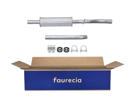 Front silencer - Easy2Fit Kit - Set with mounting parts