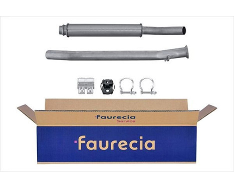 Front silencer - Easy2Fit Kit - Set with mounting parts