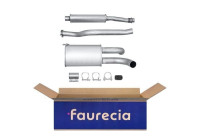 Front silencer - Easy2Fit Kit - Set with mounting parts