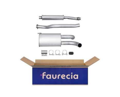 Front silencer - Easy2Fit Kit - Set with mounting parts