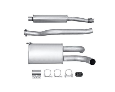 Front silencer - Easy2Fit Kit - Set with mounting parts, Image 2