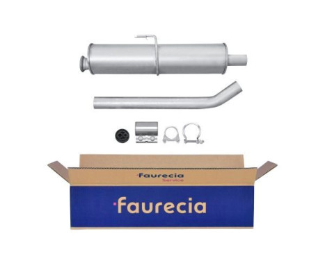 Front silencer - Easy2Fit Kit - Set with mounting parts