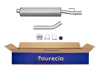 Front silencer - Easy2Fit Kit - Set with mounting parts