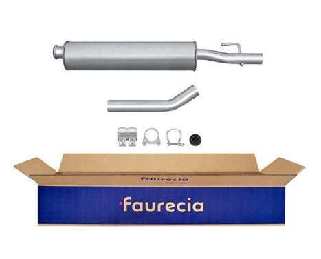 Front silencer - Easy2Fit Kit - Set with mounting parts