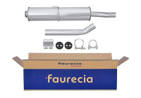 Front silencer - Easy2Fit Kit - Set with mounting parts