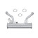 Front silencer - Easy2Fit Kit - Set with mounting parts, Thumbnail 2