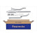 Front silencer - Easy2Fit Kit - Set with mounting parts
