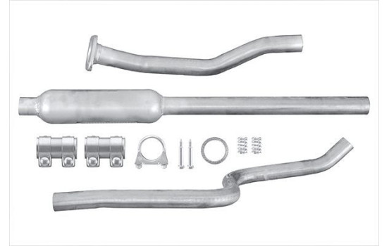Front silencer - Easy2Fit Kit - Set with mounting parts, Image 2