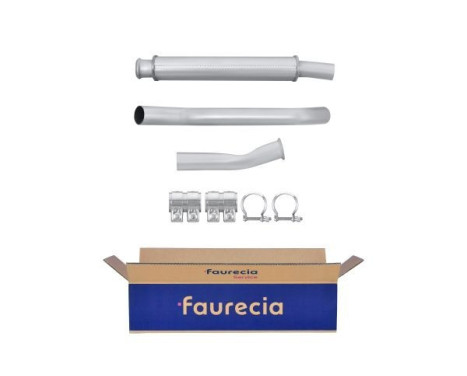 Front silencer - Easy2Fit Kit - Set with mounting parts