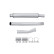 Front silencer - Easy2Fit Kit - Set with mounting parts, Thumbnail 2