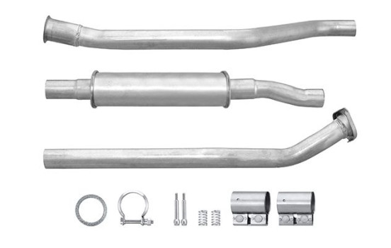 Front silencer - Easy2Fit Kit - Set with mounting parts, Image 2