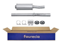 Front silencer - Easy2Fit Kit - Set with mounting parts