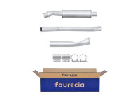 Front silencer - Easy2Fit Kit - Set with mounting parts