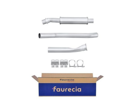 Front silencer - Easy2Fit Kit - Set with mounting parts