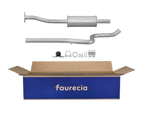 Front silencer - Easy2Fit Kit - Set with mounting parts