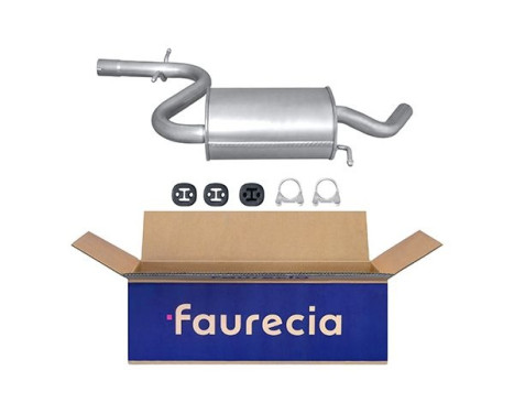 Front silencer - Easy2Fit Kit - Set with mounting parts