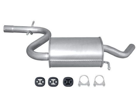 Front silencer - Easy2Fit Kit - Set with mounting parts, Image 2