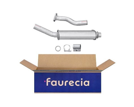 Front silencer - Easy2Fit Kit - Set with mounting parts