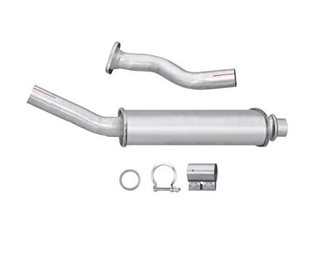 Front silencer - Easy2Fit Kit - Set with mounting parts, Image 2