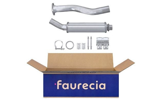 Front silencer - Easy2Fit Kit - Set with mounting parts
