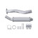 Front silencer - Easy2Fit Kit - Set with mounting parts, Thumbnail 2