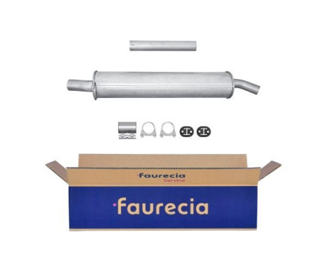 Front silencer - Easy2Fit Kit - Set with mounting parts