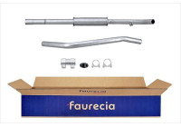 Front silencer - Easy2Fit Kit - Set with mounting parts