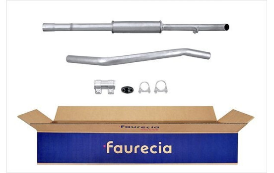 Front silencer - Easy2Fit Kit - Set with mounting parts
