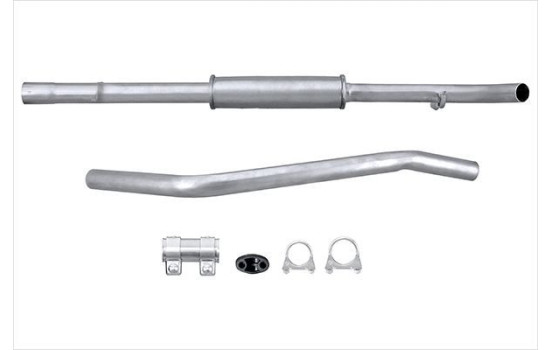 Front silencer - Easy2Fit Kit - Set with mounting parts, Image 2