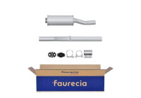 Front silencer - Easy2Fit Kit - Set with mounting parts